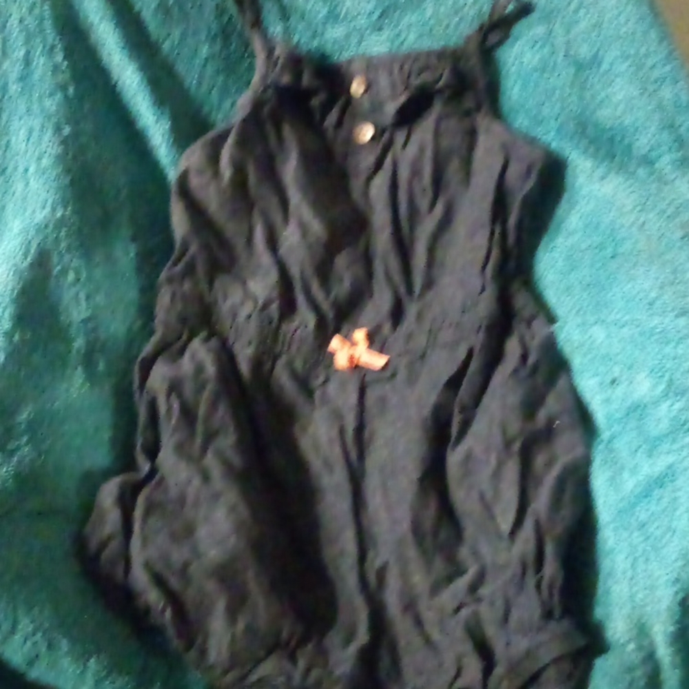 Carter's blue jean infants romper